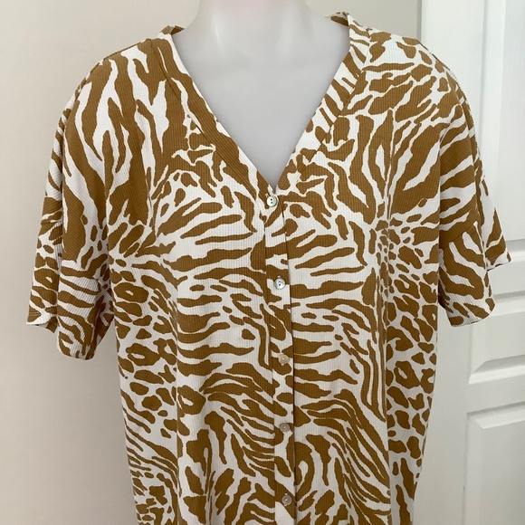 Bobeau Waffle Shirt XL - Picture 2 of 13